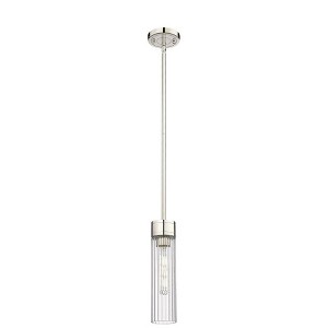 Empire - 1 Light Stem Hung Pendant In Modern Style-12.75 Inches Tall and 3.13 Inches Wide - 1 of 1