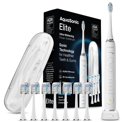 AquaSonic Elite - Ultra-Whitening Rechargeable Electric Toothbrush