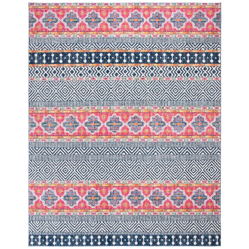 10'x14' Delois Rug Navy/Ivory - Safavieh