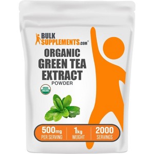 BulkSupplements Organic Green Tea Extract Powder - 1 of 4