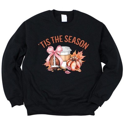 Simply Sage Market Women's Graphic Sweatshirt Coquette Tis The Season Fall