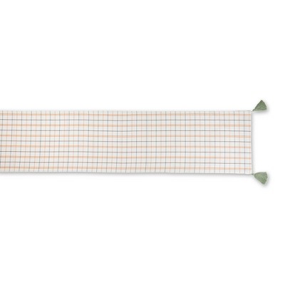 Gather Fall Squash Reversible Cotton Table Runner 14x72