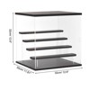 Unique Bargains Clear LED Light Dustproof Assembled Display Box for Collectibles - 3 of 4