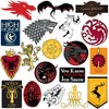 Game of Thrones House of The Dragon Sticker Pack Die Cut Vinyl Large Deluxe GOT Stickers Variety Pack - image 3 of 4