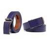 Braveman | Men's Genuine Leather Crocodile Design Dress Belt with Automatic Buckle - 3 of 3