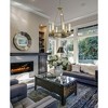 Z-Lite Beau 6 - Light Chandelier in  Rubbed Brass - 4 of 4