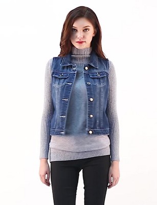 Target deals jean vest