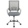 NicBex Adjustable Office Chair with Wheels and Padded Seat,Mesh Ergonomic Computer Chair,Swivel Desk Chair for Adult,Student - 2 of 4