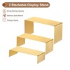 Unique Bargains Stainless Steel Home Retail Store Supplies Jewelry Clutch Purse Display Stand 3 Pcs - 3 of 4