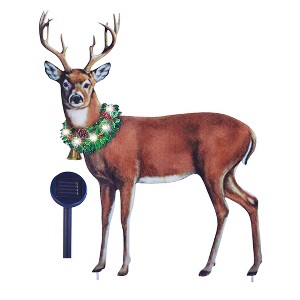 Collections Etc Solar Deer Stakes - 1 of 3