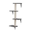 5 Pcs Multi-Level Cat Tree, Wall-Mounted Indoor Cat Tower, Cat Tree Furniture For Wall-Cuddlewood - 2 of 4