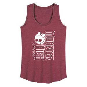 Women's - Monster High - Monster High Splatter Graphic Racerback Tank - 1 of 4