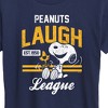 Women's - Peanuts - Peanuts Laugh League Short Sleeve Graphic T-Shirt - 2 of 4