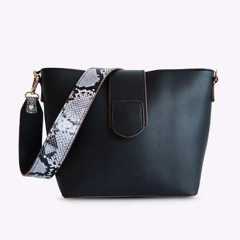 MERSI Alicia Crossbody Purse - Stunning Vegan Leather Purse with an  Adjustable Chain Shoulder Strap for Versatility