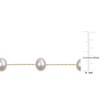 EVERLY JEWELRY | 10k Yellow Gold 7-8mm Cultured Freshwater Pearl Tin Cup Necklace, 17" - 4 of 4