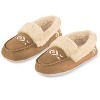 Collections Etc Aztec Embroidered Slippers - 3 of 4