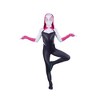 Marvel Kids' Spider Gwen Zentai Halloween Costume Jumpsuit Black - 4 of 4