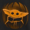 Girl's Star Wars: The Mandalorian Halloween Grogu Jack-O'-Lantern T-Shirt - 2 of 4