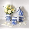 Spode Blue Italian Large Porcelain Coffee Mugs, Set of 4, 12 oz, Blue/White - 2 of 3