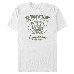 Men's Star Wars: A New Hope Ewok Forest Moon of Endor Expeditions T-Shirt - 1 of 3