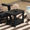 WestinTrends Outdoor Patio All-weather Modern Side Table - 2 of 3