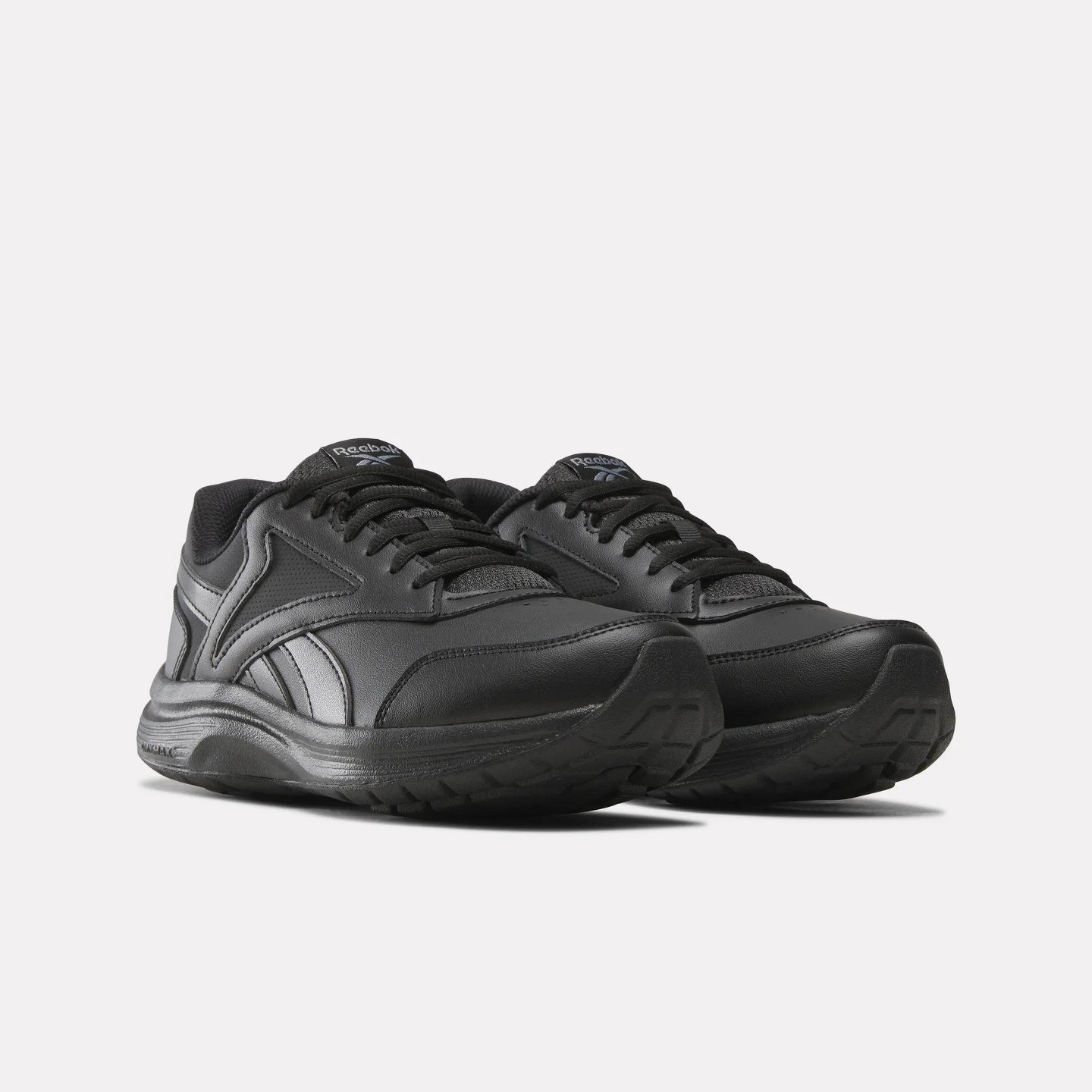 Женские кроссовки Reebok Walk Ultra 7 DMX Max Shoes (Wide D) Size 9 Black/Cold Grey 5/Collegiate Royal, цвет: Чёрный — фото 3