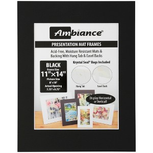 Ambiance Framing 5-Pack Mat Frame - Assorted Sizes & Colors - 1 of 4