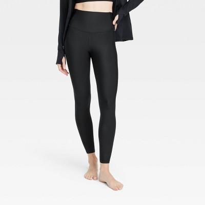 Women's Effortless Support High-rise 7/8 Leggings - All In Motion™ Black M  : Target