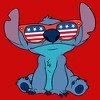 Boy's Lilo & Stitch American Flag Sunglasses Stitch T-Shirt - 2 of 4