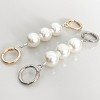 Wrapables Faux Pearl Purse Chain Extender for Handbag, Shoulder Bags, Crossbody Bags (Set of 2) - 4 of 4