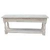 Tuscan Console Table - Unfinished - International Concepts: Solid Wood, Traditional Style, Parawood - image 3 of 4