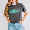Simply Sage Market Women's Spring Truck Short Sleeve Relaxed Fit Cropped Tee - 2 of 4