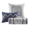 Lyngins 7-Piece Queen Comforter Set, Tufted Design Bedding Set, Quilt Bedding Set with Shams, Pillows & Bed Skirt, Hypoallergenic - 4 of 4