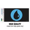 Magic The Gathering Blue Mana Symbol Automotive Bumper Sticker - 3 of 4