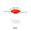 Unique Bargains Acrylic Horse Eye DIY Jewelry Craft Embellishments Marquise Gems 100 Pcs 0.59" x 0.28" - 3 of 4