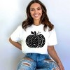 Simply Sage Market Women's Heart Pumpkin Short Sleeve Garment Dyed Tee - 2 of 2