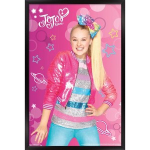 Trends International Jojo Siwa - Pink Framed Wall Poster Prints - 1 of 4