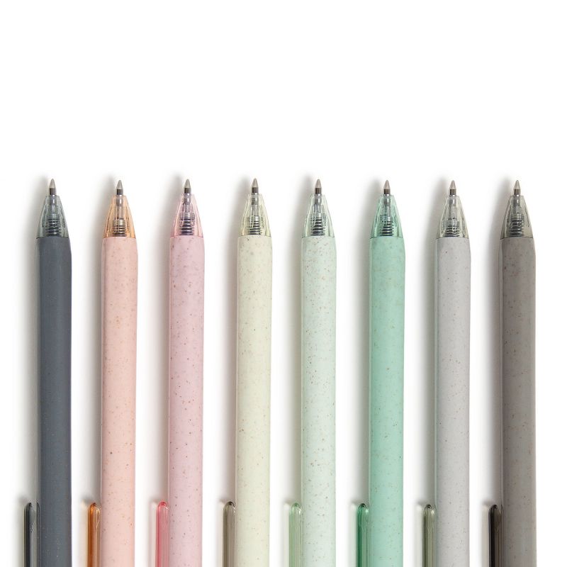 U Brands U-Eco 8ct Gel Ink Pens with Refills Essential Speckle, 6 of 10