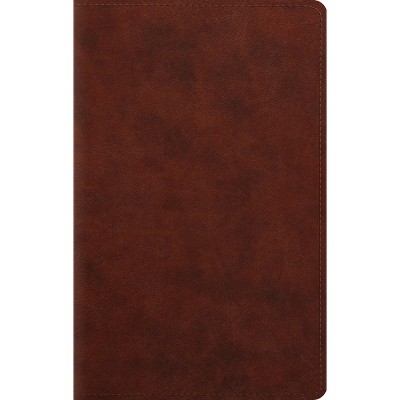 Large Print Personal Size Bible-ESV - (Leather Bound)