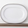 Noritake Silver Colonnade Large Oval Platter - 2 of 4