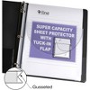C-Line Vinyl Heavyweight Sheet Protectors, 8-1/2 x 11 Inches, Clear, Pack of 10 - 2 of 3