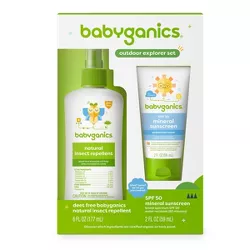 Babyganics Sunscreen SPF 50 Combo Kit - 12 fl oz/2ct