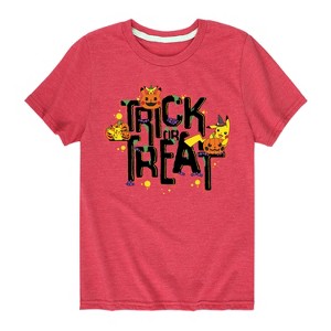 Boys' - Pokémon - Trick or Treat Short Sleeve Graphic T-Shirt - 1 of 4