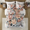 3 Pcs Gorgeous Floral Print Cotton Duvet Set, All Season Stylish Home Textile fits Modern Bedroom Decor - 3 of 4