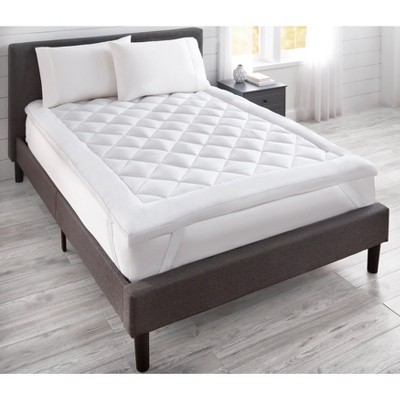 BrylaneHome Fiber Bed With Anchor Bands