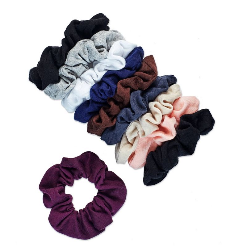 sc&#252;nci No Damage Interlock Twister Scrunchies - Assorted Colors - All Hair - 10pk, 3 of 5