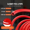 VEVOR PEX Pipe 3/4 Inch, 2 x 100 Feet Length PEX-A Flexible Pipe Tubing for Potable Water, Pex Water Lines for Hot/Cold Water, Blue & Red - 3 of 4