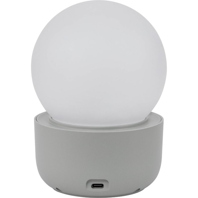 Motion Projection Inner Glow Orb Dimmable Color Changing Table Lamp - Enbrighten, 4 of 14