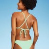Women's Scoop Neck Crisscross Bralette Bikini Top - Wild Fable™ : Target