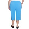 Alfred Dunner Womens Plus-Size Flat Front Allure Classic Clamdigger Pant - 2 of 4